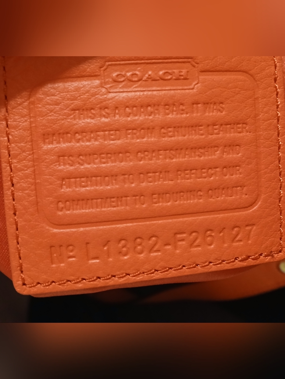 Coach Campbell Eva Flap Satchel Red Orange Leather Crossbody Shoulder Bag Gold - Picture 3 of 16